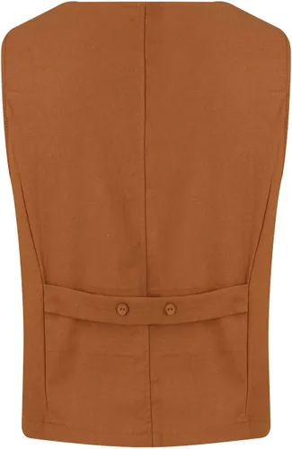 Vista 52 de COTECRAM Chaleco de lino de algodón para mujer, casual, sin mangas, con botones, ligero, para verano, holgado, ropa de abrigo