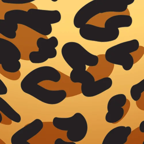 Vista 4 de Beistle Camino de mesa de papel con estampado de leopardo, decoración de mesa con temática de safari y selva con detalles de borlas, tema