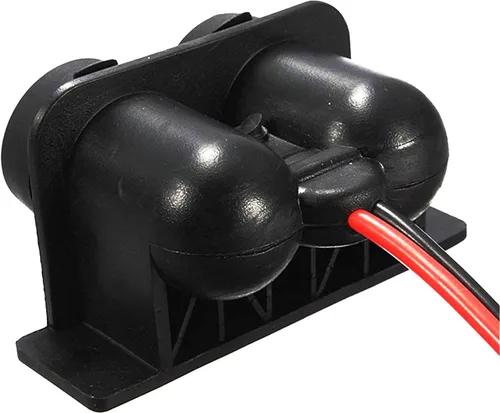 Vista 4 de Divisor de enchufe de encendedor de cigarrillos de 2 vías, impermeable, 12 V, repuesto de enchufe de adaptador de corriente dual para automóvil, RV