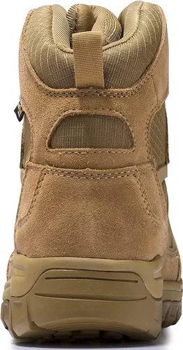 Vista 3 de FREE SOLDIER Men's Waterproof Military Work Boots Tactical Hiking Boots Combat Boots