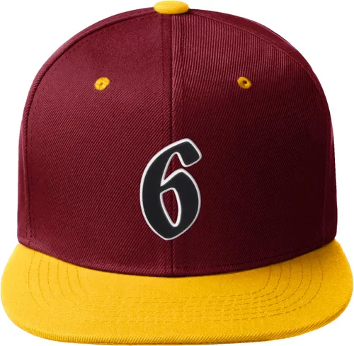 Vista 173 de Daxton Gorra clásica con visera de billete plano con letras del alfabeto inglés antiguo de la A a la Z