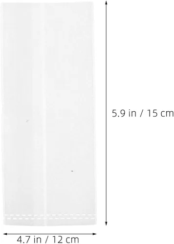 Vista 2 de 200pcs Non Woven Seedling Bags for Vegetables and Peppers, White