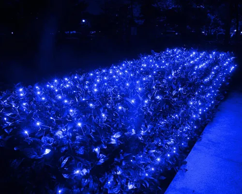Vista 12 de Joomer - Luces navideñas de red, 12 x 5 pies, 360 ledes, conectables, impermeables, 8 modos, temporizador, para exterior, Navidad, arbusto, árbol