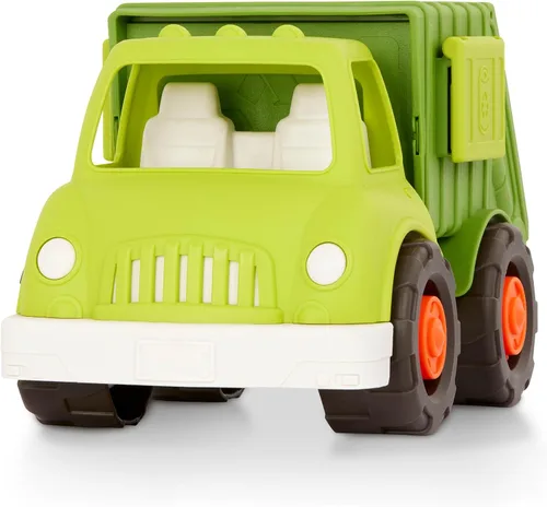 Vista 10 de Battat – Wonder Wheels – Recycling Truck – 3 Compartments for Waste Management – Vehicle for Toddlers – Recyclable – 1 Year +