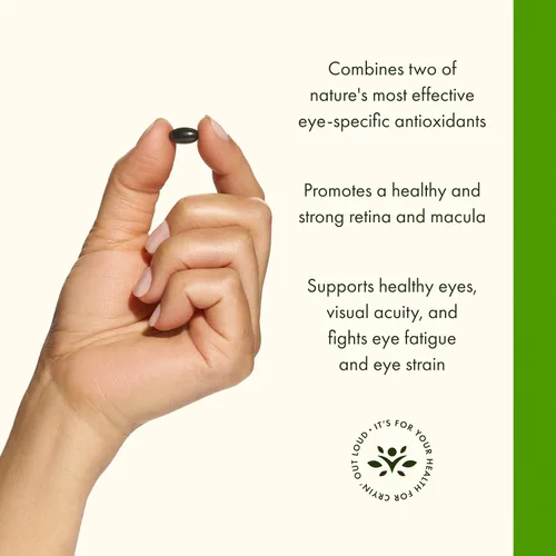 Vista 4 de Swanson Luteína estandarizada y arándano - Suplemento natural que promueve la vista y la salud ocular - Fórmula para ayudar a reducir la fatiga