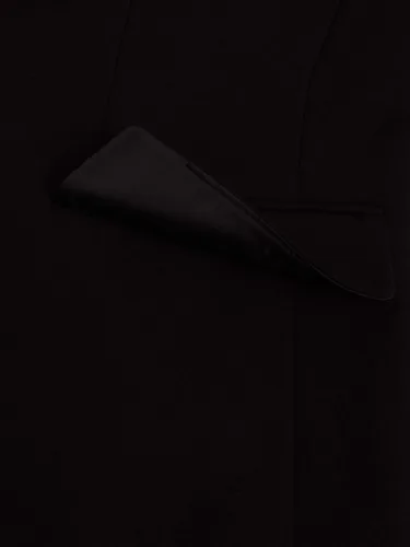 Vista 5 de Calvin Klein Women's Two Button Lux Blazer (Petite, Standard, & Plus)