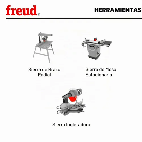 Vista 4 de Freud LU80R010: Hoja Ultimate de 10" para madera enchapada y melamina