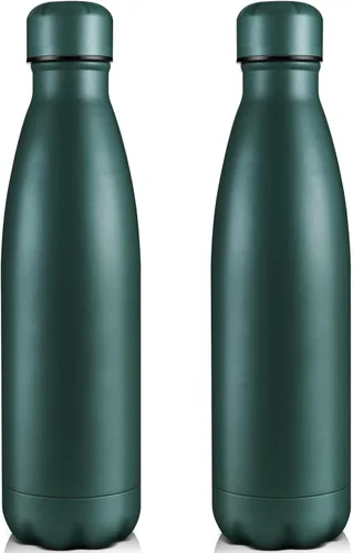 Vista 20 de Volhoply Botellas de agua aisladas de 25 onzas, paquete de 1/2/4, termo de acero inoxidable de doble pared que mantiene el frío y el calor, botella