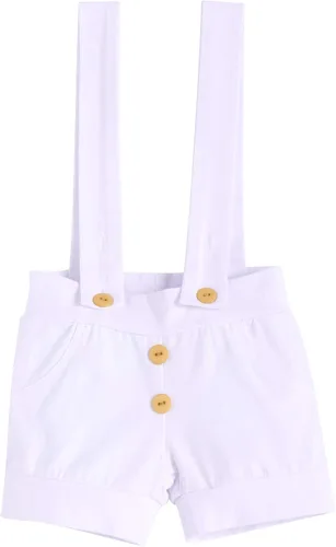 Vista 5 de Conjunto de ropa de 2 piezas para bautizo de bebé y niño, con tirantes, para boda, esmoquin y caballero