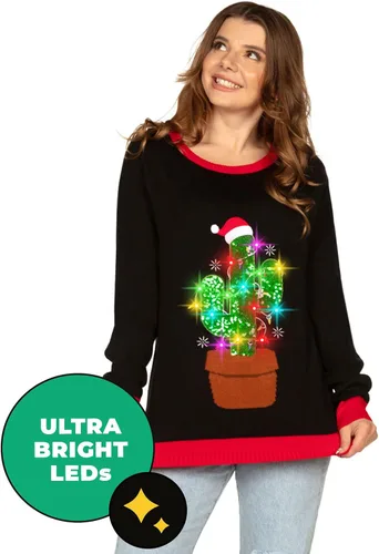 Vista 3 de Tipsy Elves - Suéter de Navidad para mujer