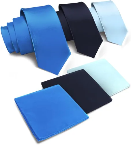 Vista 20 de Juego de corbata de satén sólido y pañuelo de bolsillo para hombre, conjunto de corbata a juego para hombre Ámbar