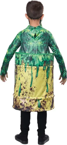 Vista 3 de Disfraz de Zombie Toxic Waste para niño