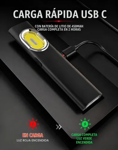 Vista 7 de Linterna EDC de bolsillo, 600 lúmenes, linterna LED ultrafina de 0.315 in