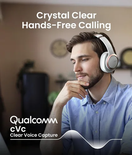 Vista 8 de Cleer Audio Enduro ANC Auriculares con cancelación de ruido, color gris Gris claro