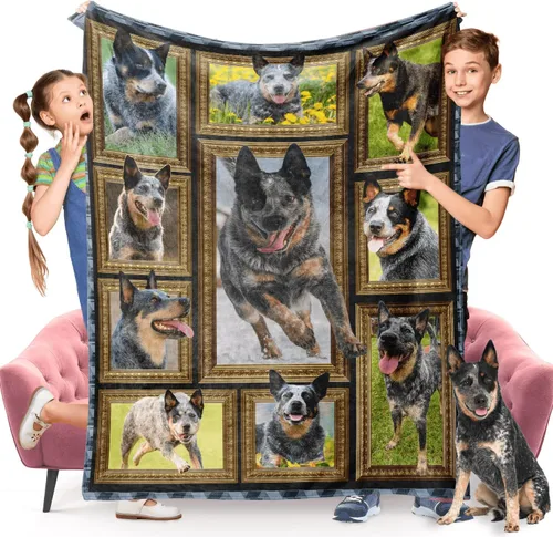 Vista 18 de Manta de perro Cocker Spaniel para niños, bonita manta de franela suave y acogedora para niñas y niños, mantas para bebés y niños pequeños