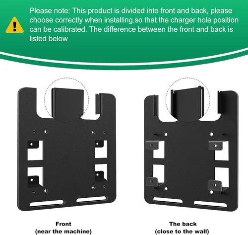 Vista 4 de Soporte de pared para baterías y cargadores Makita, para cargador DC18RC, para batería Makita de 18 V 14.4 V, soporte estable de 2