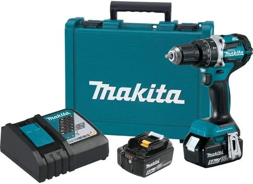 Vista 7 de Makita XPH12R 18V LXT Kit de taladro de martillo inalámbrico compacto sin escobillas de iones de litio de 1/2 pulgada (2.0Ah)