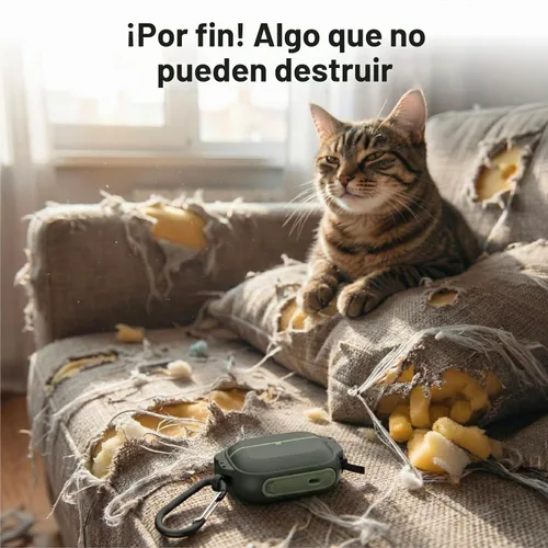 Vista 9 de Catalyst Funda para AirPods Pro 3, impermeable IP68 de 330 pies, 20 pies, a prueba de caídas de 20 pies, con pestillo de bloqueo, protección total