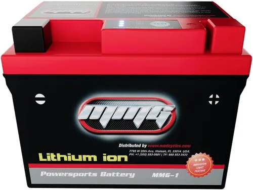 Vista 12 de Batería sellada de iones de litio MMG Powersport 12V 120CCA, reemplazo para YTX4L-BS YTX5L-BS YTZ5S para motocicletas, scooters, ATV, UTV