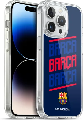 Vista 315 de Head Case Designs Funda de gel suave con licencia oficial del FC Barcelona Barca Crest Graphics [protección de grado militar] compatible con Apple