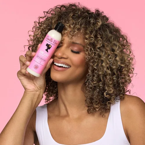 Vista 4 de Leche humectante Camille Rose para risos naturales, 8 onzas, Paquete de 1