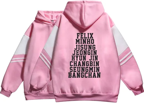 Vista 7 de JUNG KOOK SKZ Hoodie Hyunjin, Felix, Changbin, Bangchan Sweatshirt Shirt Skz Merch for Women