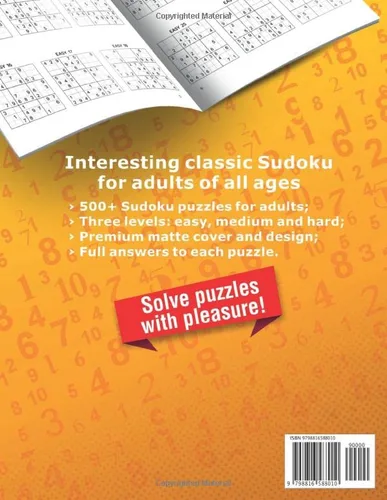 Vista 2 de Sudoku for Adults 500+ Interesting Puzzles. Easy, Medium and Hard