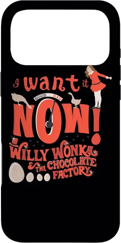 Vista 22 de Willy Wonka Carcasa para iPhone 17 y The Chocolate Factory I Want It Now
