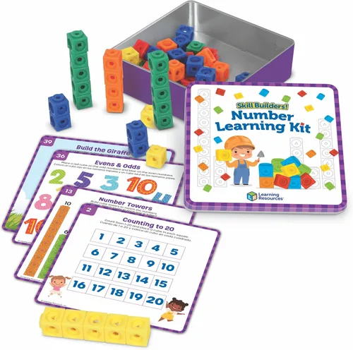 Vista 8 de Learning Resources Skill Builders Matemáticas para Jardín de Infantes en Grupo Pequeño, Elementos Manipulativos de Matemáticas, Actividades STEM
