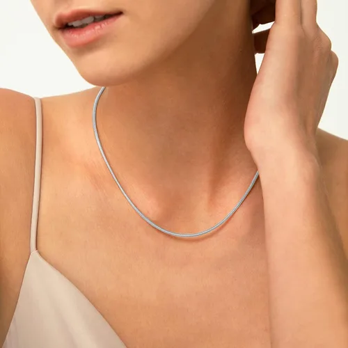 Vista 2 de YANODA Collar de espiga para mujer, collares de oro de 14 quilates para mujer, delicado collar de oro en capas para mujer, collar de cadena