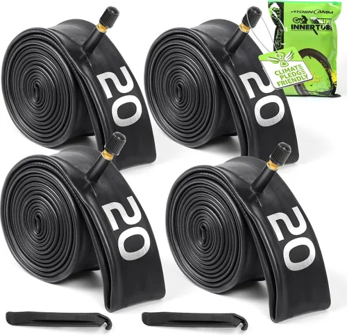 Vista 15 de 4 Pack Bike Tubes 12''/16"/18"/ 20"/ 24"/ 26" /27.5''/29