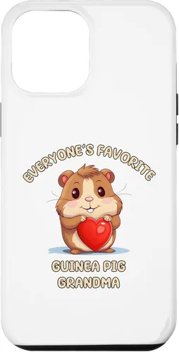 Vista 6 de iPhone 15 Funny Everyone's Favorite Guinea Pig Grandma Nana Case