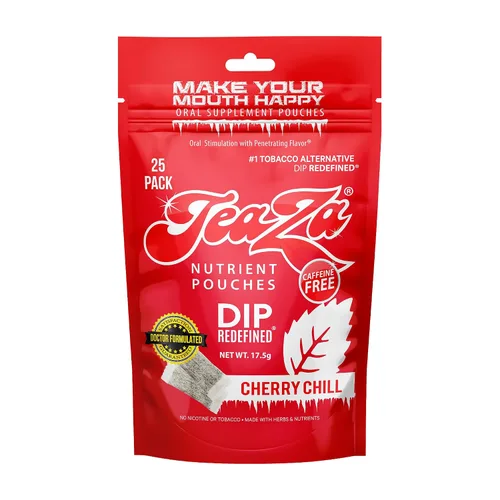 Vista 31 de Teaza Bangin' - Bolsas energéticas de hierbas alternativas al tabaco sin nicotina, bolsas de inmersión saludables para tabaco, sabor prémium a