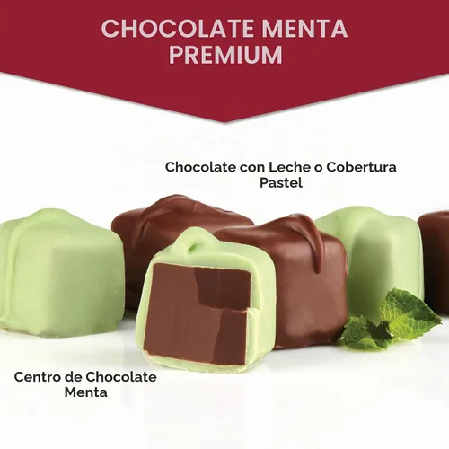 Vista 3 de Fannie May, caramelo de chocolate con leche, meltaways de menta, caja de regalo, 11.5 onzas