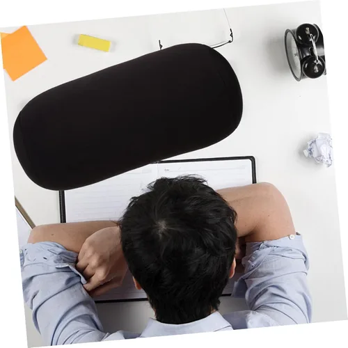 Vista 3 de Ciieeo Almohada cilíndrica para el cuello y la cintura, suministro de sueño, cojín para el cuello del coche, almohada cilíndrica, mini bolsa húmeda