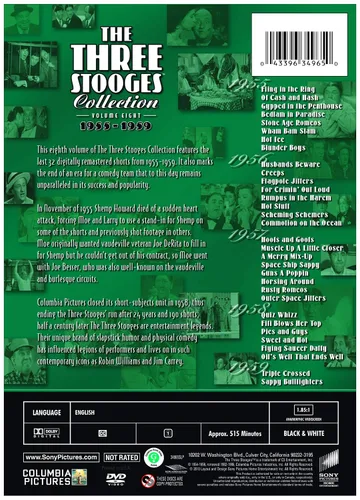 Vista 2 de The Three Stooges Collection, Vol. 8 1955-1959