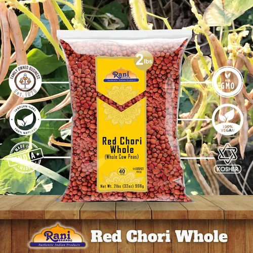 Vista 6 de Rani Red Chori Entero (Frijoles Adzuki) 32 oz (2 libras) 32.03 oz ~ Todo natural Vegano Apto para gluten Sin OMG Kosher Origen indio