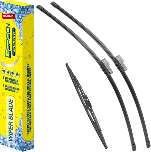 Vista 30 de GSPSCN 2 limpiaparabrisas de repuesto para Cooper R55, R56, R57, 2013, 2014, 2015, 19 + 18 pulgadas (juego de 2)