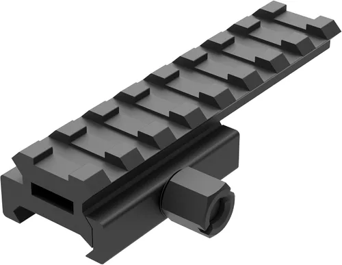 Vista 8 de 8-Slot Picatinny Rail Riser Mount, (1"/0.83"/0.5" Height), 3.4" Length Flat Top Mount Adapter and Riser Mount