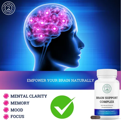 Vista 5 de Wellnes Women's Bundle - Complejo de apoyo cerebral, esenciales diarios 7 para mujeres y complejo adaptógeno