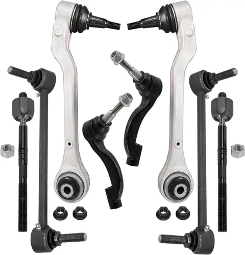 Vista 114 de Detroit Axle - Kit de brazos de control de extremo de 8 piezas para Toyota 2001-2003 Highlander 2002-2003 Camry Lexus ES300, 2 conjuntos de brazos