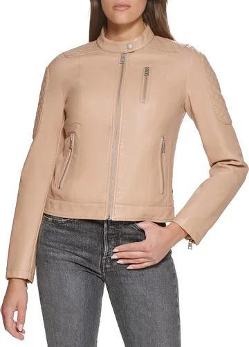 Vista 6 de Levi's Chaqueta de motocross Racer de piel sintética para mujer