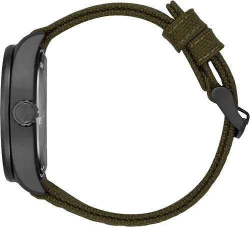 Vista 2 de Citizen Eco-Drive Star Wars - Reloj de cuarzo para hombre acero inoxidable con correa CORDURA Boba Fett verde modelo BU2058-00W Verde Boba Fett