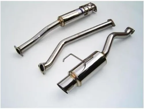 Vista 3 de Invidia (HS00ME1GTP) Sistema de escape Cat-Back N1 para Mitsubishi Eclipse V6