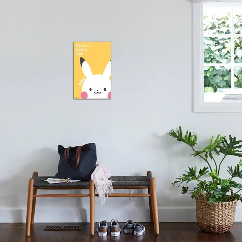Vista 3 de Trends International Pokémon - Póster de pared tipo eléctrico Pikachu