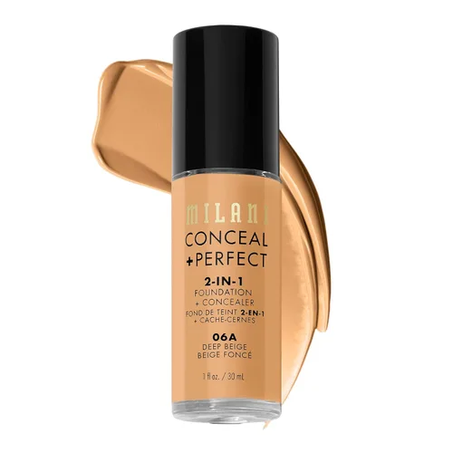 Vista 38 de Milani Conceal + Perfect - Maquillaje líquido de base, neutro ligero, 1
