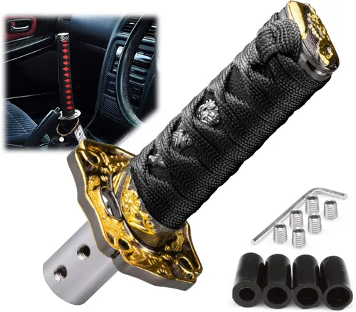 Vista 20 de EZAUTOWRAP Espada Samurai 5.9 pulgadas., 10cm, Negro Blanco
