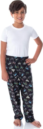 Vista 4 de Monster Jam - Pantalones de pijama para niños con diseño de Monster Truck