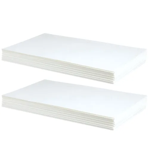 Vista 2 de Paquete de 100 hojas de filtro para freidora Frymaster 803-0445 – Hojas de filtro de repuesto para freidora – 16.50 x 25.50 pulgadas