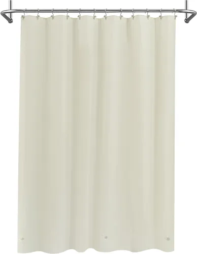 Vista 60 de Cortina de regadera para cabina de ducha 36x72, forro de cortina de regadera de plástico PEVA para baño, ligera e impermeable, 36 x 72, transparente
